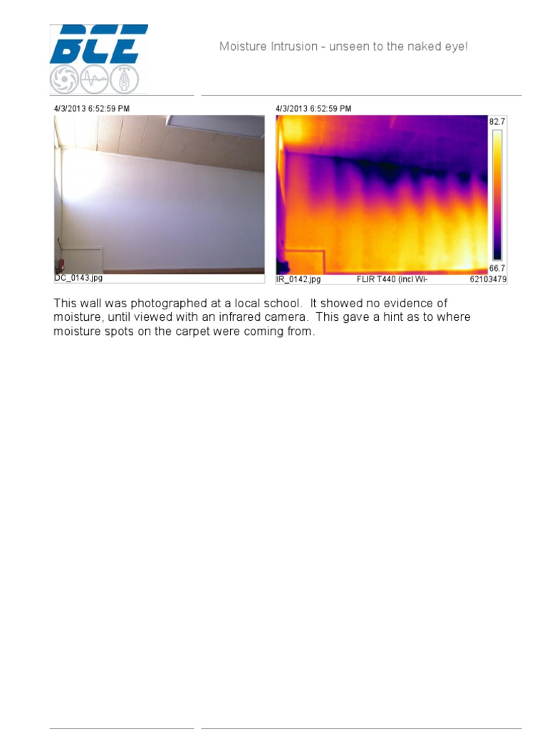 Infrared Moisture Detection in Schools | PDF