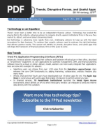 Download Trends Disruptive Forces and Useful Apps in Financial Adviser Technology by Bill Winterberg SN136271104 doc pdf