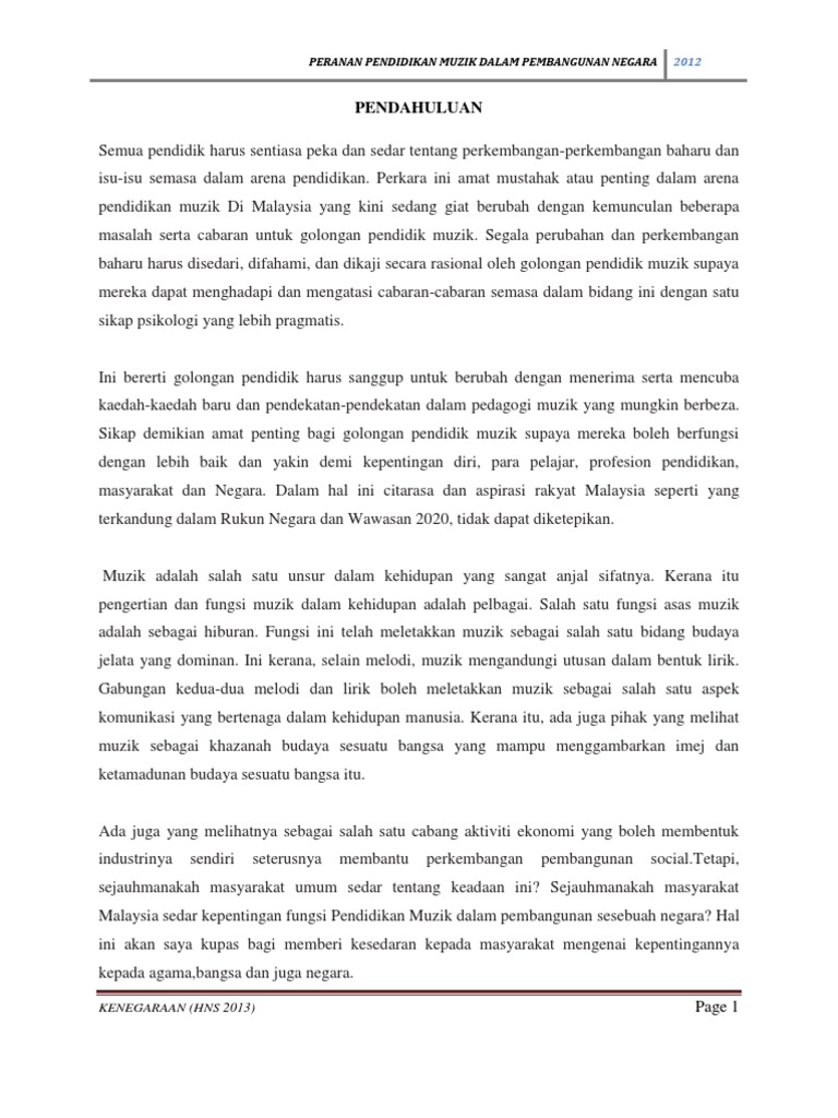 Fungsi Muzik Pdf