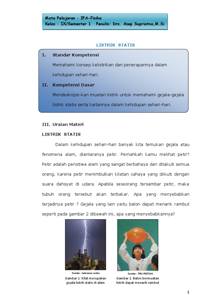 Listrik Statis