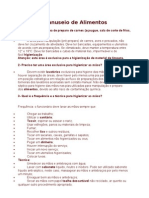 Dicas de higiene e manuseio de alimentos