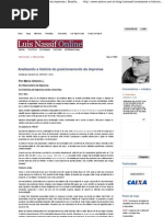 Analisando a história do posi 21639