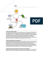 Renewable Energy: 1. What Is The Problem at Hand?