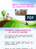 Cambios Fisiologicos en El Adulto Mayor