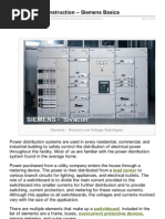 Switchboard Construction Siemتنens Basics