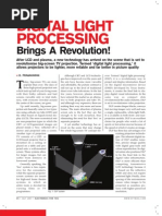 Digital Light Processing: Brings A Revolution!