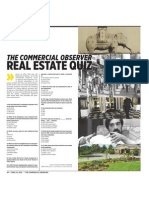 The Commercial Observer: Real Estate Quiz