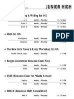2013 Summer II Schedule Cresskill - JHS (Rev.0)