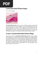 Forrest Classification of GI Bleeding | PDF