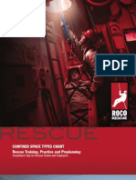 Rescue: Confined Space Types Chart Rescue Training, Practice and Preplanning