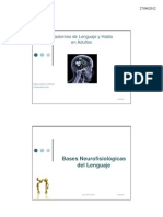 Bases Neurofisiologicas Del Lenguaje Flgo. Pablo Godoy O.