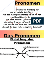 Gesamtpräsentation Zum Thema "Pronomen"