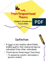 Trait Personality Theory