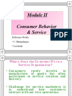 Service consumer behavior