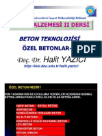 Ymii Beton Teknolojsisi d13 Ozel Beton 1