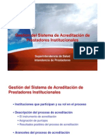 Acreditación de Salud