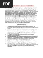 36592728 Role Of Dfhi In Money Market Money Market United States - 