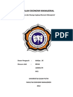 Download MAKALAH EKONOMI MANAJERIAL by vnrstm SN136381241 doc pdf