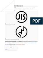 Japanese Industrial Standards