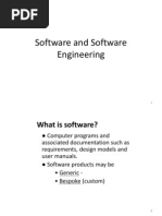 Software and Software Engineering