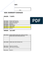 Apl Damaged and Repaired Report 2013