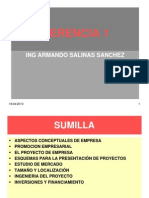 Unidad #1 y 2 Aspectos Conceptuales de Empresa, Promocvion Empresarial GERENCIA 1