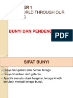 Nota Sains Bunyi Dan Pendengaran