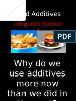 Food Additives: Integrated Science II