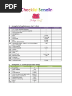 Download Checklist Bersalin by shida_salim_1 SN136399309 doc pdf