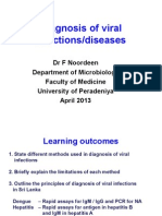 Concepts used in viral diagnostics