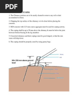 Work Instructions of Coping For Transmission Lines