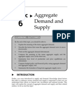 Topic 6 Aggregate Demand and Supply