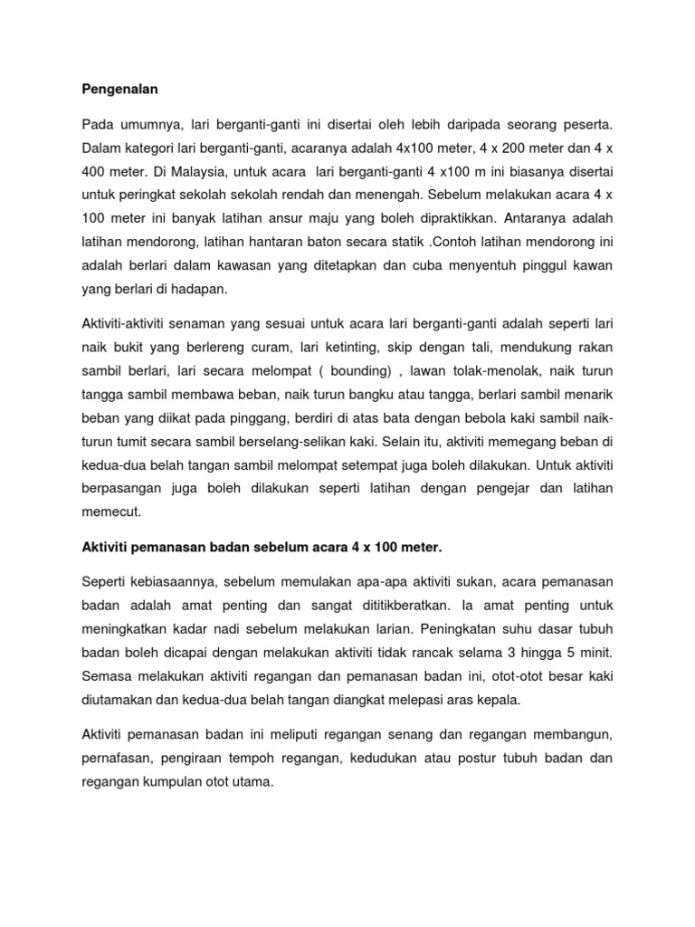 B4 Lari Berganti Ganti