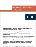 Preparation of Distilled Water