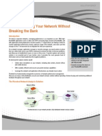 Solution Brief - Troubleshooting Your Network Without Breaking The Bank PDF