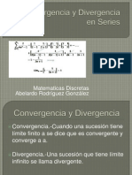 Convergencia y Divergencia de Series