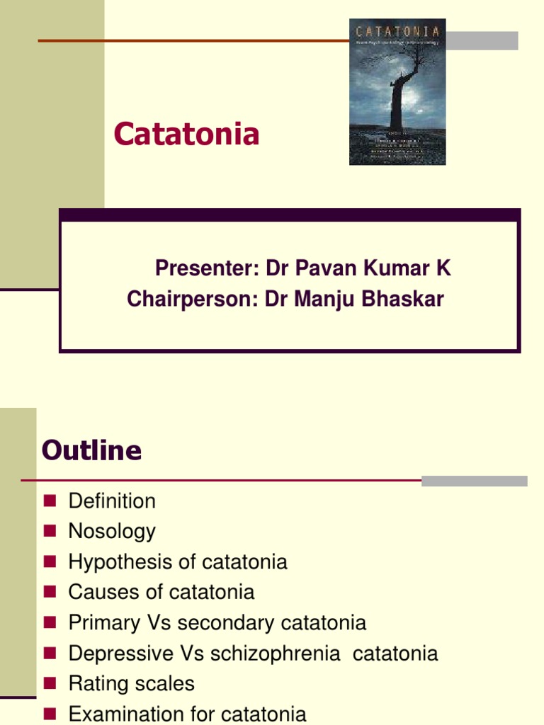 Catatonia PDF Mental Disorder Schizophrenia
