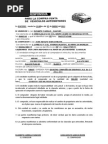 Solicitud de Cambio de Firma en El Banco