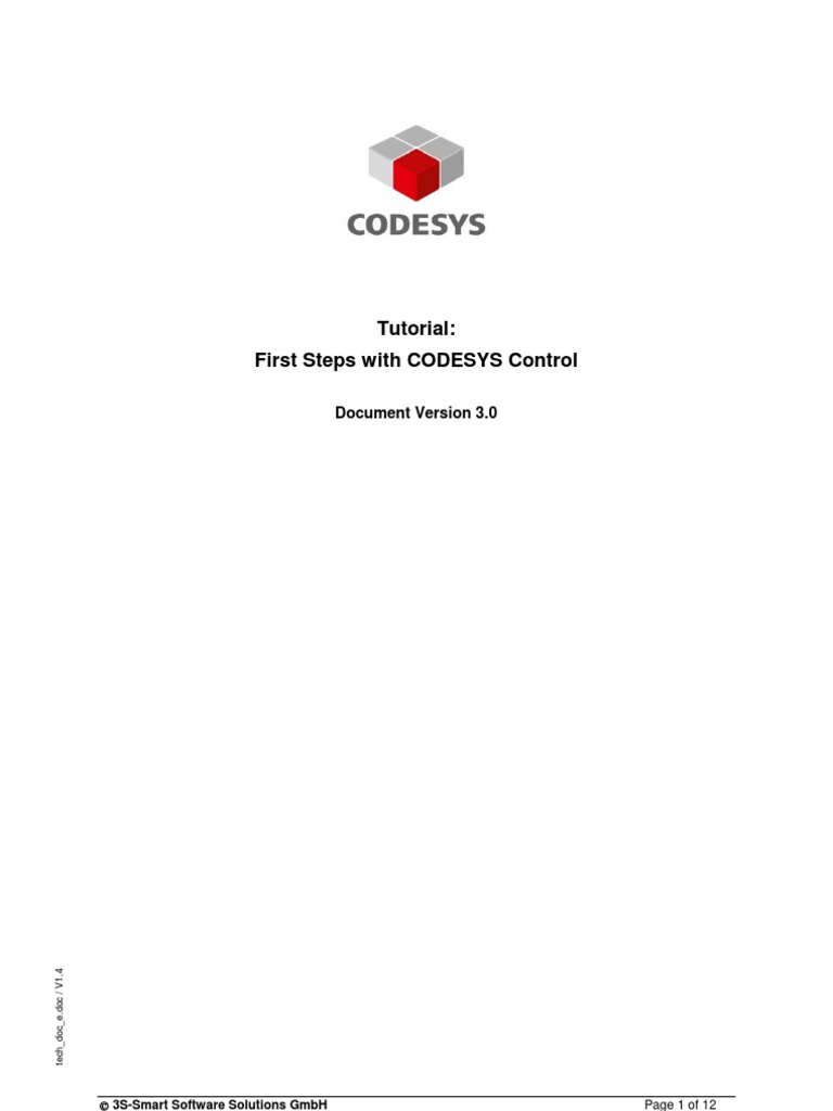 CODESYS Control Quickstart Guide | PDF | Computer File | Device Driver
