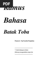 Download Kamus Bahasa Batak by Benny Edysaputra Sijabat SN136423891 doc pdf