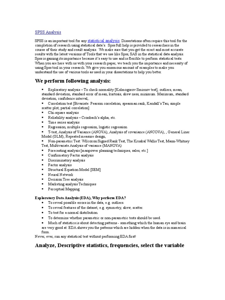Survey Analysis Calculations For MBA | PDF | Statistical Hypothesis ...