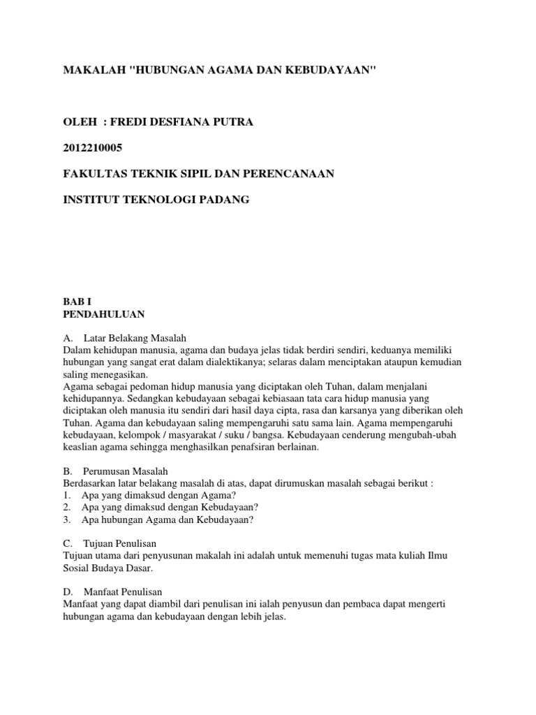 Hubungan Agama Budaya 2 Docx