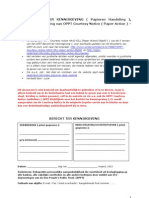 OPPT Bericht Ter Kennisgeving (Papieren Handeling) - Nederlandse Vertaling Van OPPT Courtesy Notice (Paper Action) - 06p00