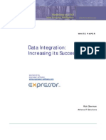 Data Integration: Increasing Its Success and ROI
