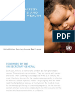 Global Strategy for Womens and Childrens Health 2010