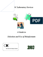 CDManual DisinfectntSelectnGuidelines Sep2003 Nov05-03