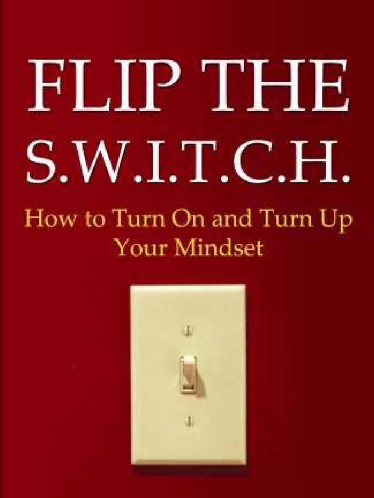 Flip The Switch PDF Mindset Attitude (Psychology)
