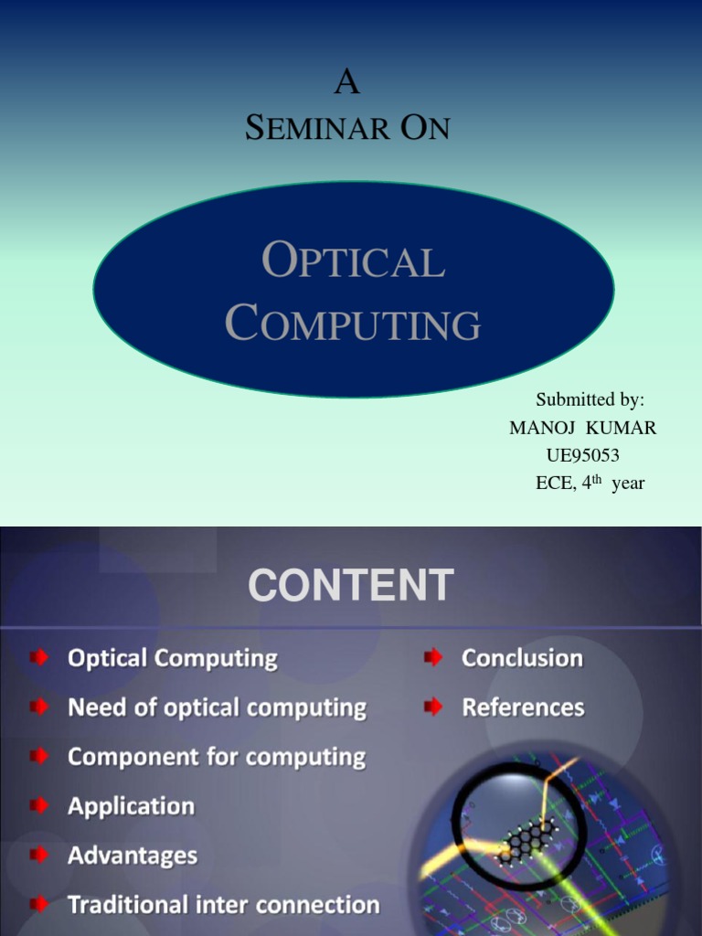 Wavelength Division Multiplexing Computing