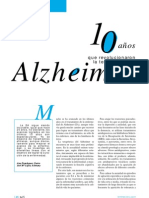 10 Años Que Revolucionaron La Terapeutica Del Alzheimer