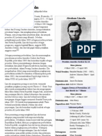 Abraham Lincoln - Wikipedia Bahasa Indonesia, Ensiklopedia Bebas